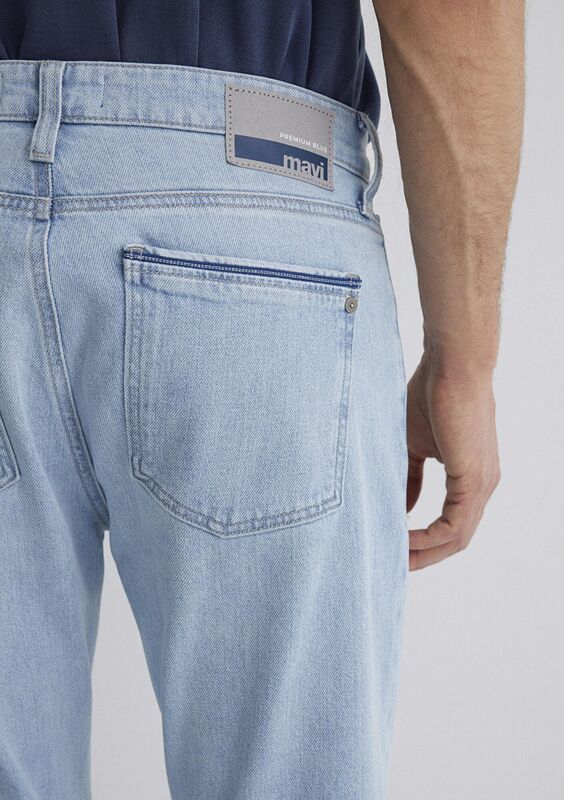 MILAN Erkek Mavi Denim Pantolon - M00810