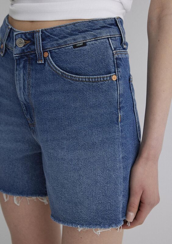 MILLIE Kadın Mavi Denim Şort - M14589