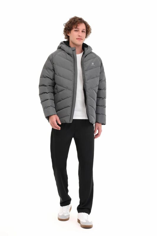 ML ADALBERT COAT 5PR Erkek Gri Mont - 102032958