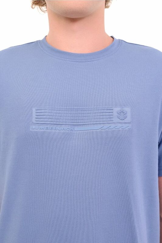 ML BAIC 11ITL806 5PR Erkek Mavi T-Shirt - 102024714