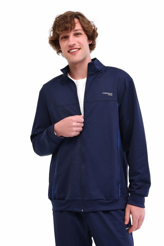 Lumberjack - ML FALL 18ITL705 5PR Erkek Koyu Mavi Sweatshirt - 102024100