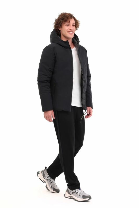 ML LUCAS COAT 1N55 5PR Erkek Siyah Mont - 102023112