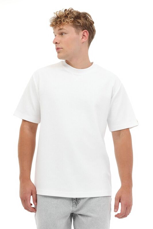 Lumberjack - ML NECK 11BS60 5PR Erkek Bej T-Shirt - 102054774