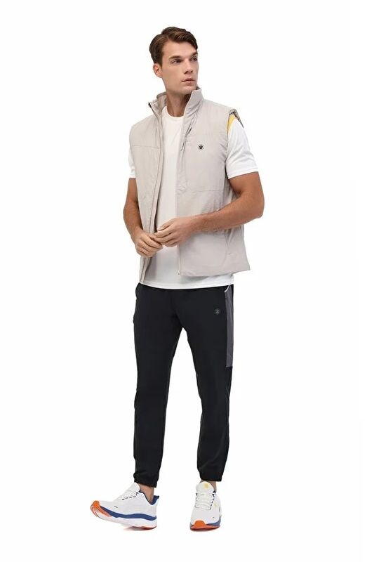 ML SANDRE 4OTD1-01 5FX Erkek Açık Gri Yelek - 101940584