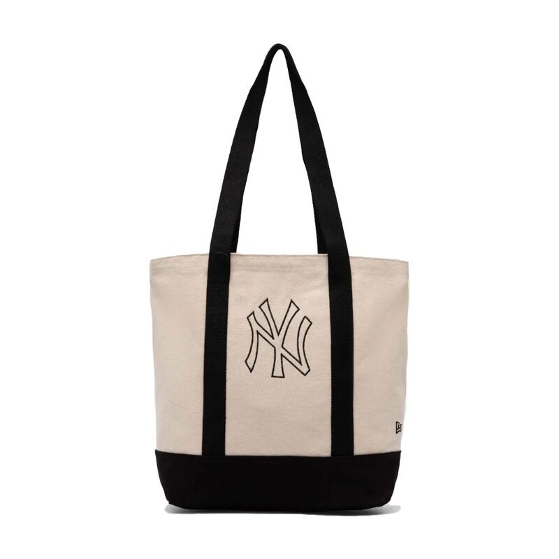 New Era - MLB PREMIUM TOTE BAG NEYYAN IVOBLK Uniseks Bej Çanta - 60356996