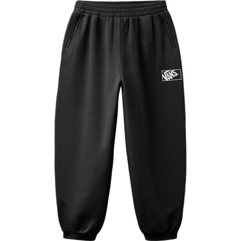 MN BLOCKED BOX LOOSE SWEATPANT FT Erkek Siyah Eşofman Altı - VN000RAX