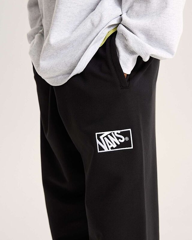 MN BLOCKED BOX LOOSE SWEATPANT FT Erkek Siyah Eşofman Altı - VN000RAX