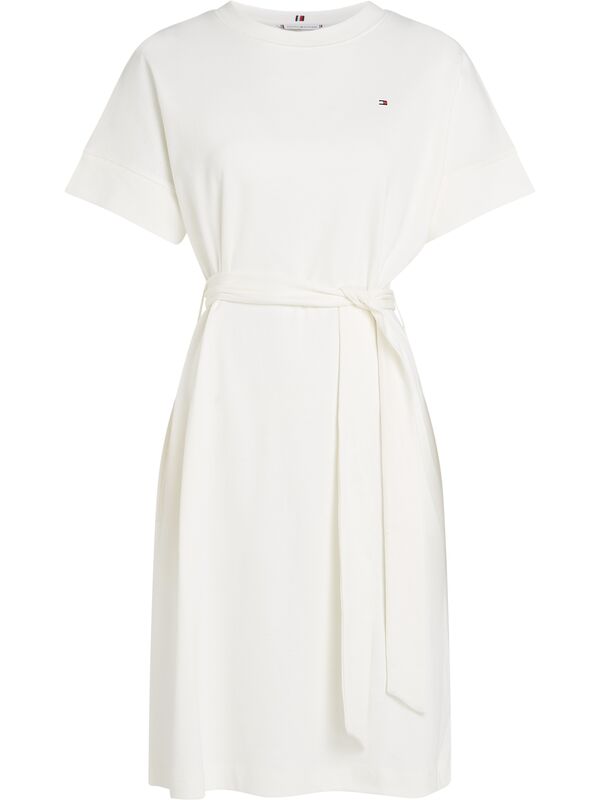 Tommy Hilfiger - MODERN CODY DRESS Kadın Beyaz Elbise - WW0WW45520