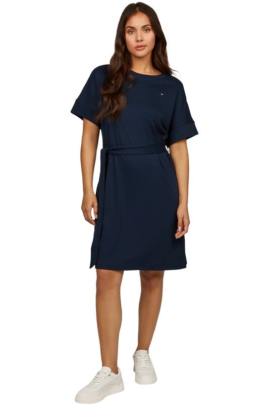 Tommy Hilfiger - MODERN CODY DRESS Kadın Mavi Elbise - WW0WW45520