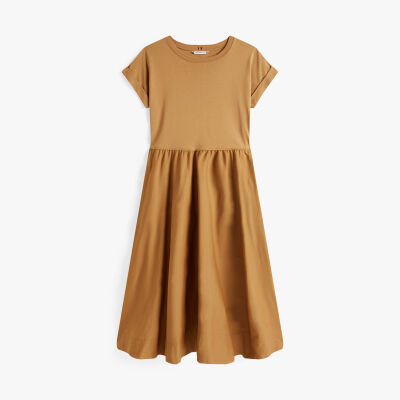 MODERN CODY MIDI MIX F&F DRS Kadın Kahverengi Elbise - WW0WW46711