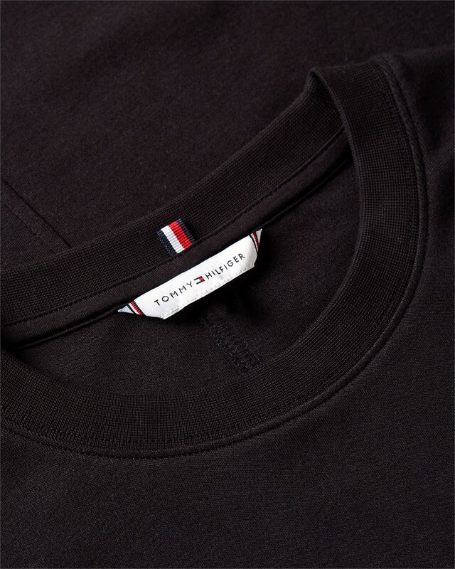 MODERN INTERLOCK BOXY SS TEE Kadın Siyah T-Shirt - WW0WW47458