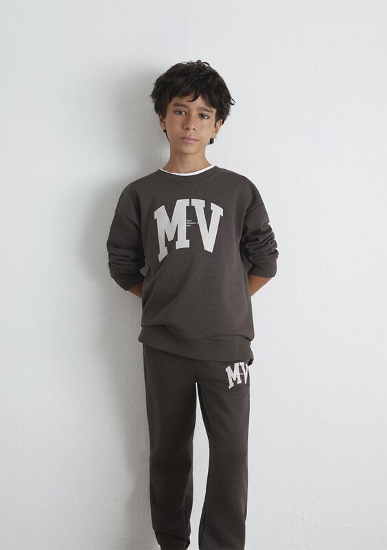 Mavi - MV LOGO BASKILI SWEATSHIRT Erkek Çocuk Yeşil Sweatshirt - M6S10054