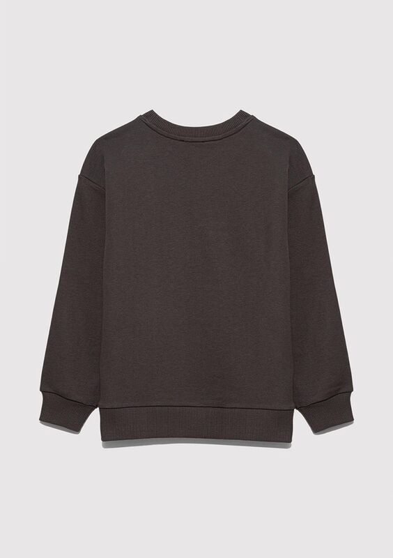 MV LOGO BASKILI SWEATSHIRT Erkek Çocuk Yeşil Sweatshirt - M6S10054