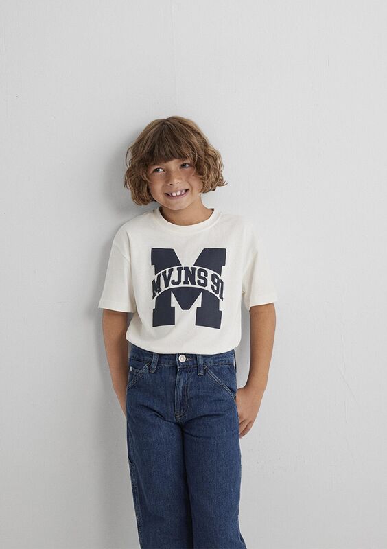 Mavi - MVJNS 91 BASKILI TİŞÖRT Erkek Çocuk Beyaz T-Shirt - M6610368