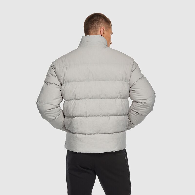 NB Lifestyle Men Jacket Erkek Gri Mont - MNJ3430