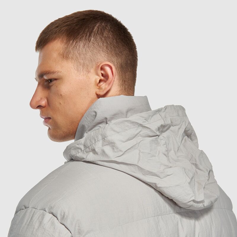 NB Lifestyle Men Jacket Erkek Gri Mont - MNJ3430