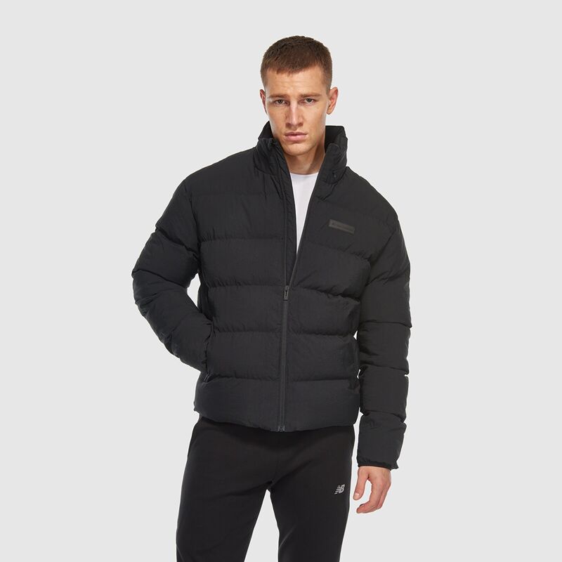 New Balance - NB Lifestyle Men Jacket Erkek Siyah Mont - MNJ3430