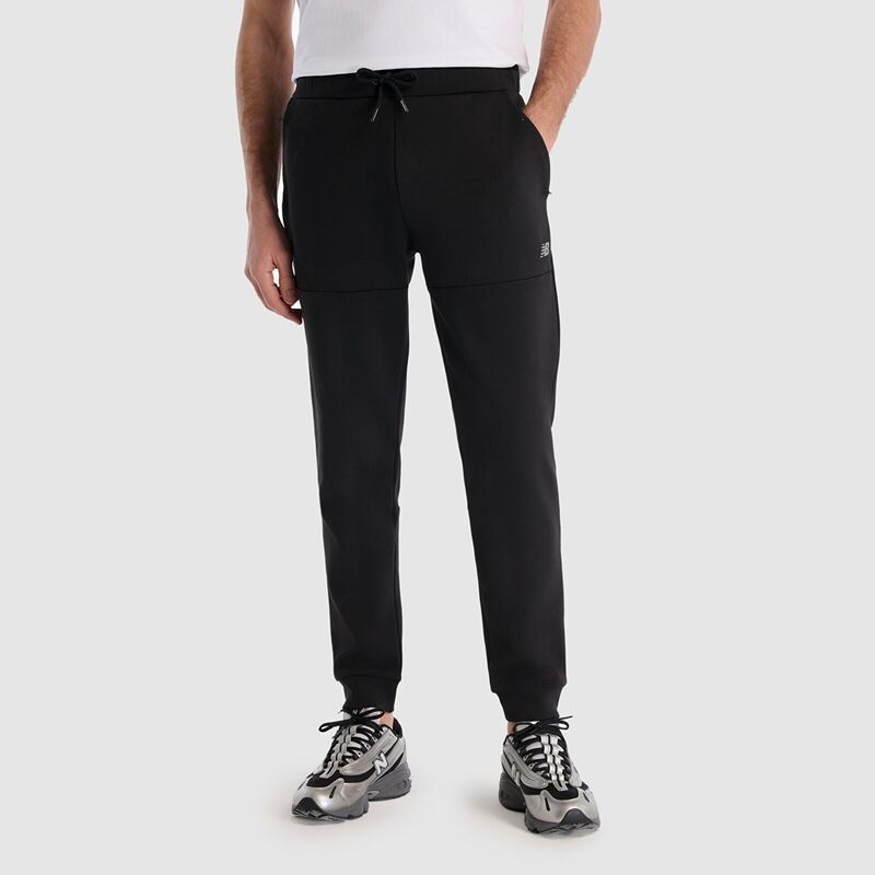 New Balance - NB Lifestyle Men Pant Erkek Siyah Eşofman Altı - MNP1517