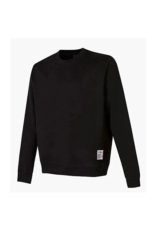 New Balance - NB Lifestyle Men Sweatshirt Erkek Siyah Sweatshirt - MNC3503