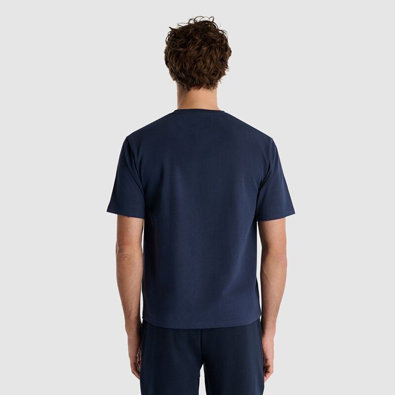 NB Lifestyle Men Tshirt Erkek Lacivert T-Shirt - MNT1519