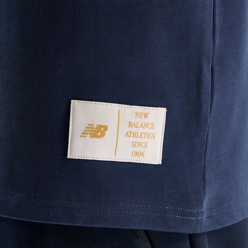 NB Lifestyle Men Tshirt Erkek Lacivert T-Shirt - MNT1519