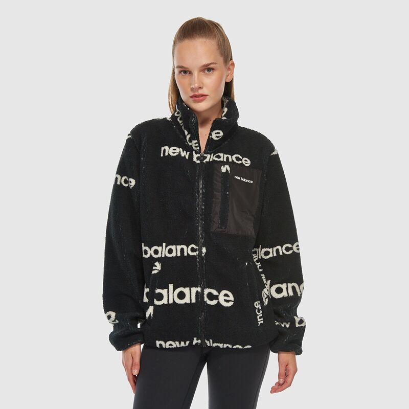 NB Lifestyle Unisex Sweatshirt Uniseks Siyah Sweatshirt - UNC3358