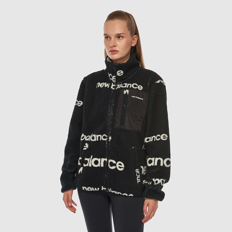 NB Lifestyle Unisex Sweatshirt Uniseks Siyah Sweatshirt - UNC3358