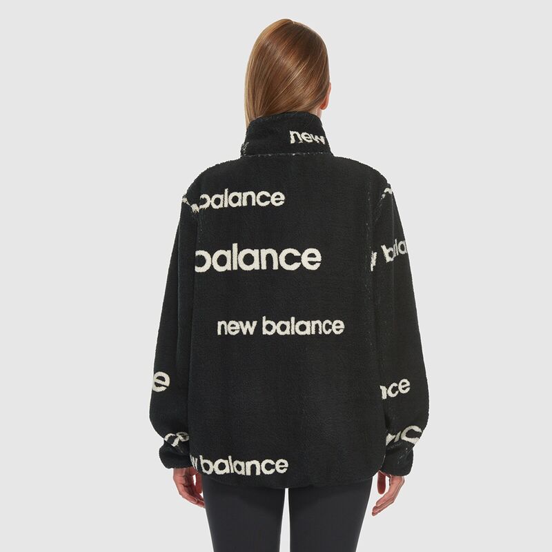 NB Lifestyle Unisex Sweatshirt Uniseks Siyah Sweatshirt - UNC3358