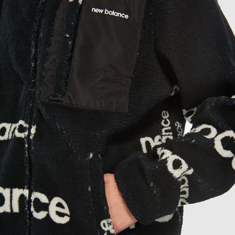 NB Lifestyle Unisex Sweatshirt Uniseks Siyah Sweatshirt - UNC3358