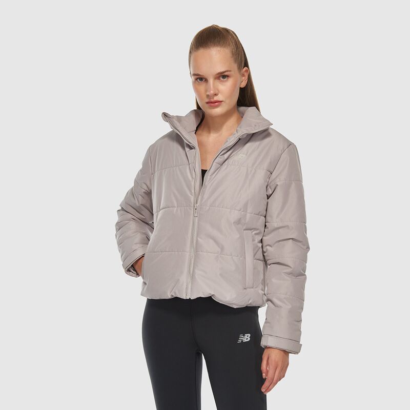 New Balance - NB Lifestyle Women Jacket Kadın Pembe Mont - WNJ3427