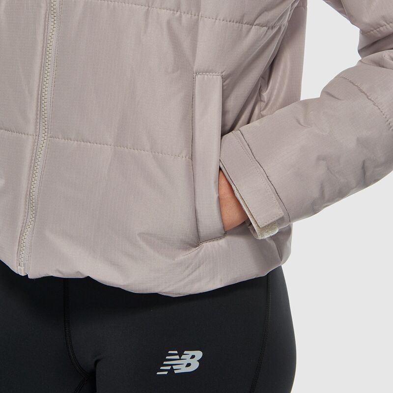 NB Lifestyle Women Jacket Kadın Pembe Mont - WNJ3427