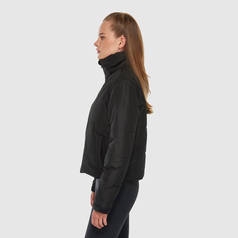 NB Lifestyle Women Jacket Kadın Siyah Mont - WNJ3427