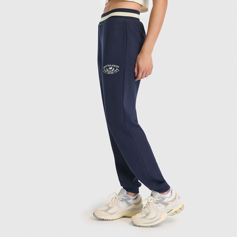 NB Lifestyle Women Pant Kadın Lacivert Eşofman Altı - WNP3501