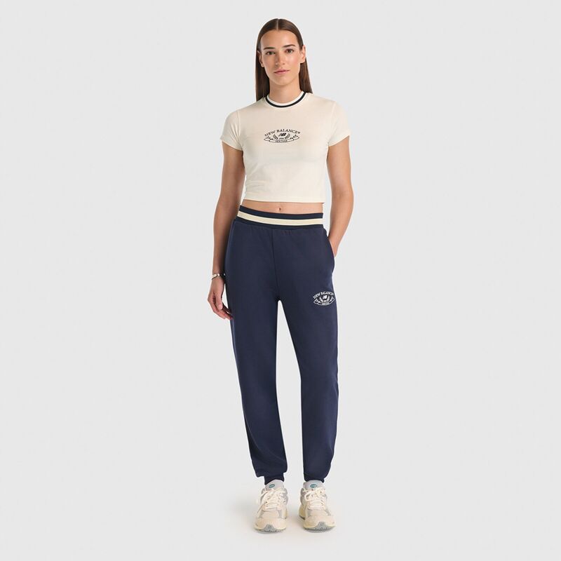NB Lifestyle Women Pant Kadın Lacivert Eşofman Altı - WNP3501