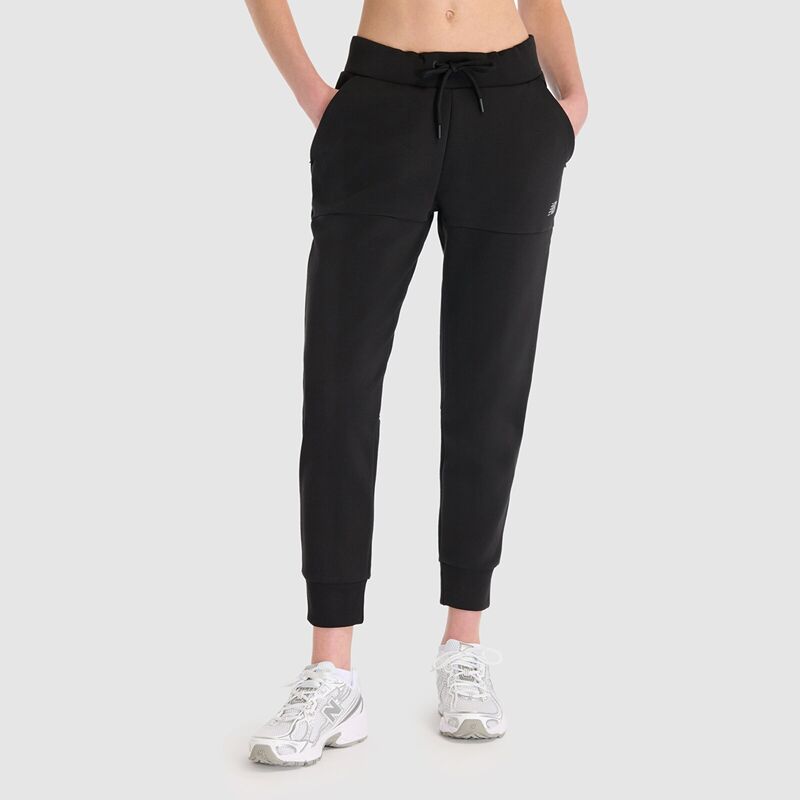 New Balance - NB Lifestyle Women Pant Kadın Siyah Eşofman Altı - WNP1517