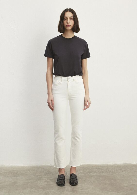 NEW YORK Kadın Beyaz Denim Pantolon - M101441