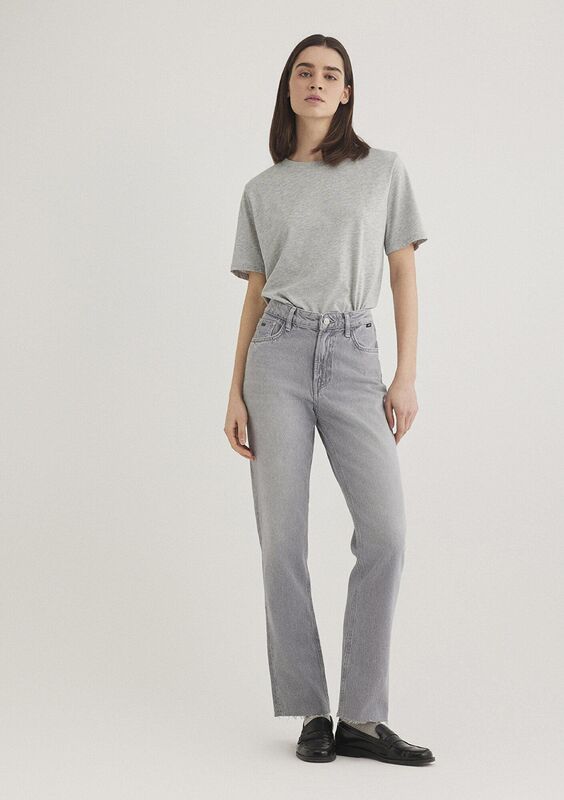 NEW YORK Kadın Lt Smoke Classic Denim Denim Pantolon - M101441