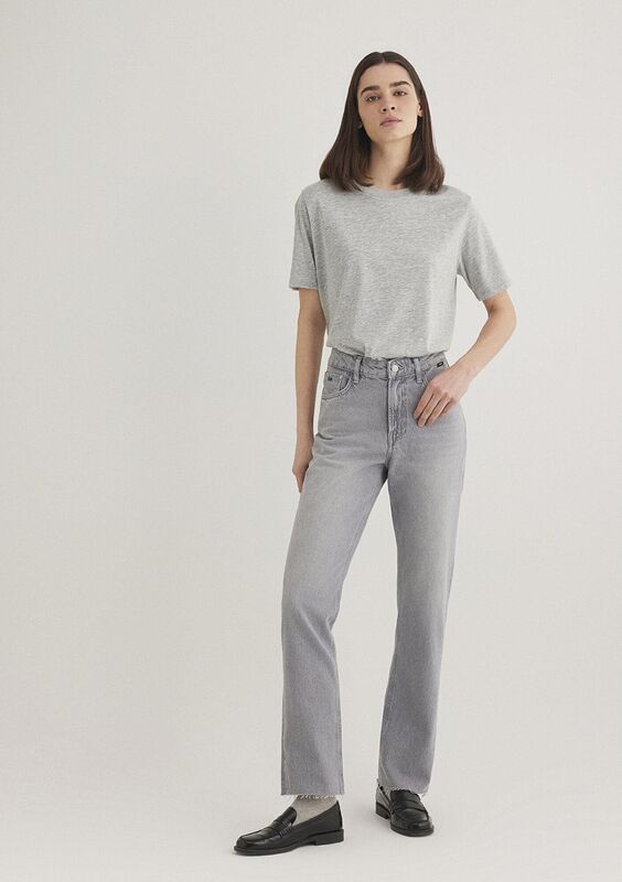 NEW YORK Kadın Lt Smoke Classic Denim Denim Pantolon - M101441