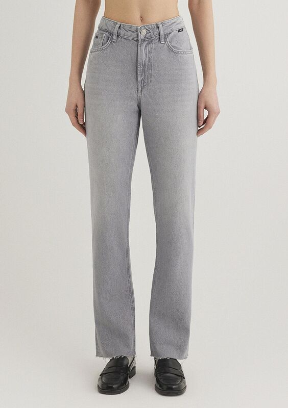 NEW YORK Kadın Lt Smoke Classic Denim Denim Pantolon - M101441