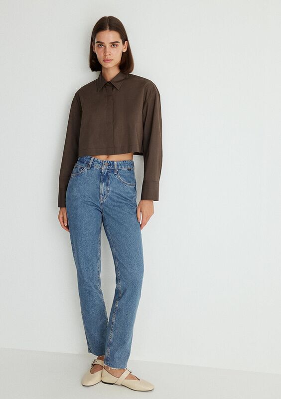 NEW YORK Kadın Mavi Denim Pantolon - M101441