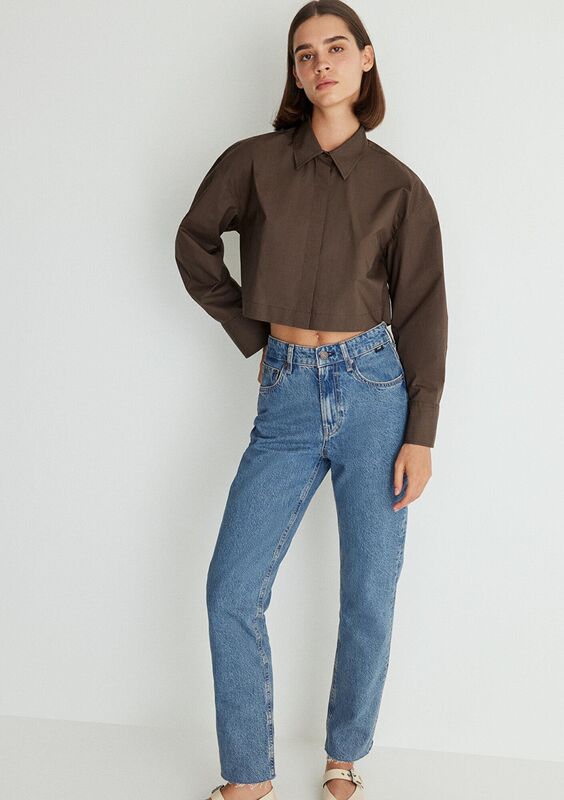NEW YORK Kadın Mavi Denim Pantolon - M101441
