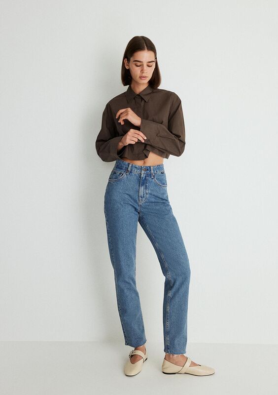 NEW YORK Kadın Mavi Denim Pantolon - M101441