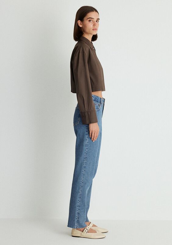 NEW YORK Kadın Mavi Denim Pantolon - M101441