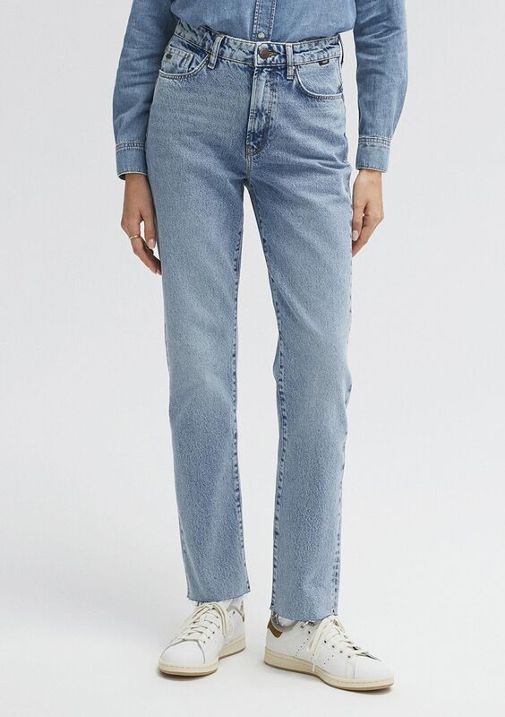 NEW YORK Kadın Mid Brushed Classic Denim Denim Pantolon - M101441