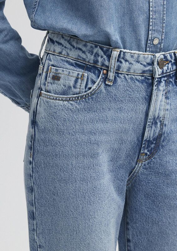 NEW YORK Kadın Mid Brushed Classic Denim Denim Pantolon - M101441