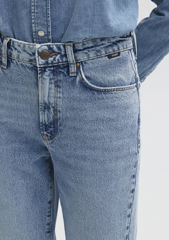 NEW YORK Kadın Mid Brushed Classic Denim Denim Pantolon - M101441