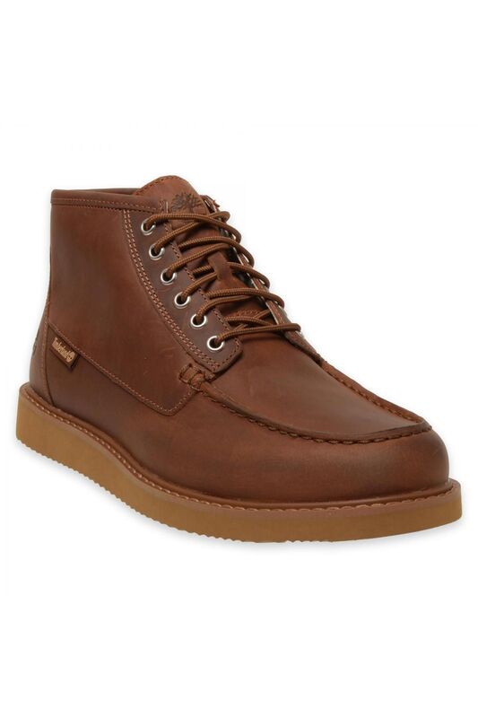 Timberland - NEWMARKET MID LACE UP CHUKKA BOOT Erkek RUST NUBUCK Bot - TB0A6AZE
