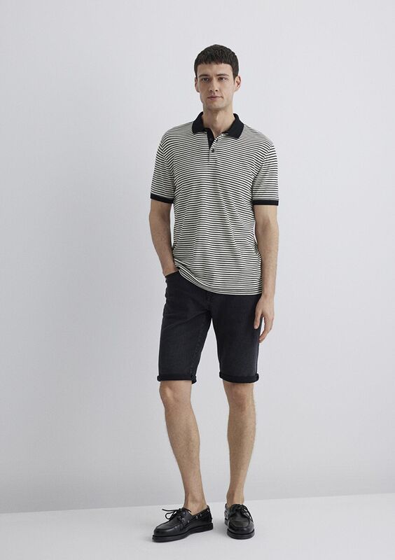 NICHOLAS Erkek Mavi Denim Şort - M04160