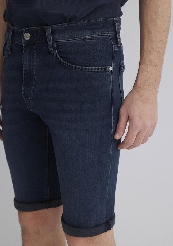 NICHOLAS Erkek Mavi Denim Şort - M04160