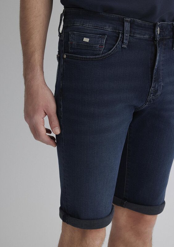 NICHOLAS Erkek Mavi Denim Şort - M04160